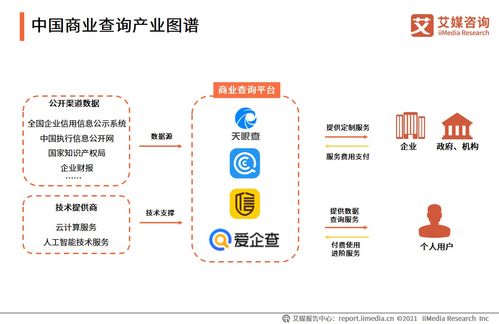 2021年中國商業查詢行業發展全景解析 產業圖譜、服務場景、用戶規模與上海軟件開發聚焦